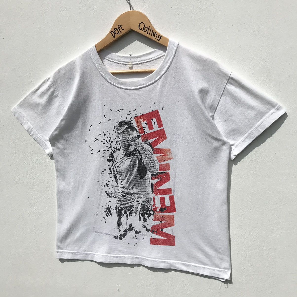 Rap Tees 💥Hot Item💥Eminem American Rapper Shirt Eminem Hip Hop Size US XS / EU 42 / 0 - 3 Thumbnail
