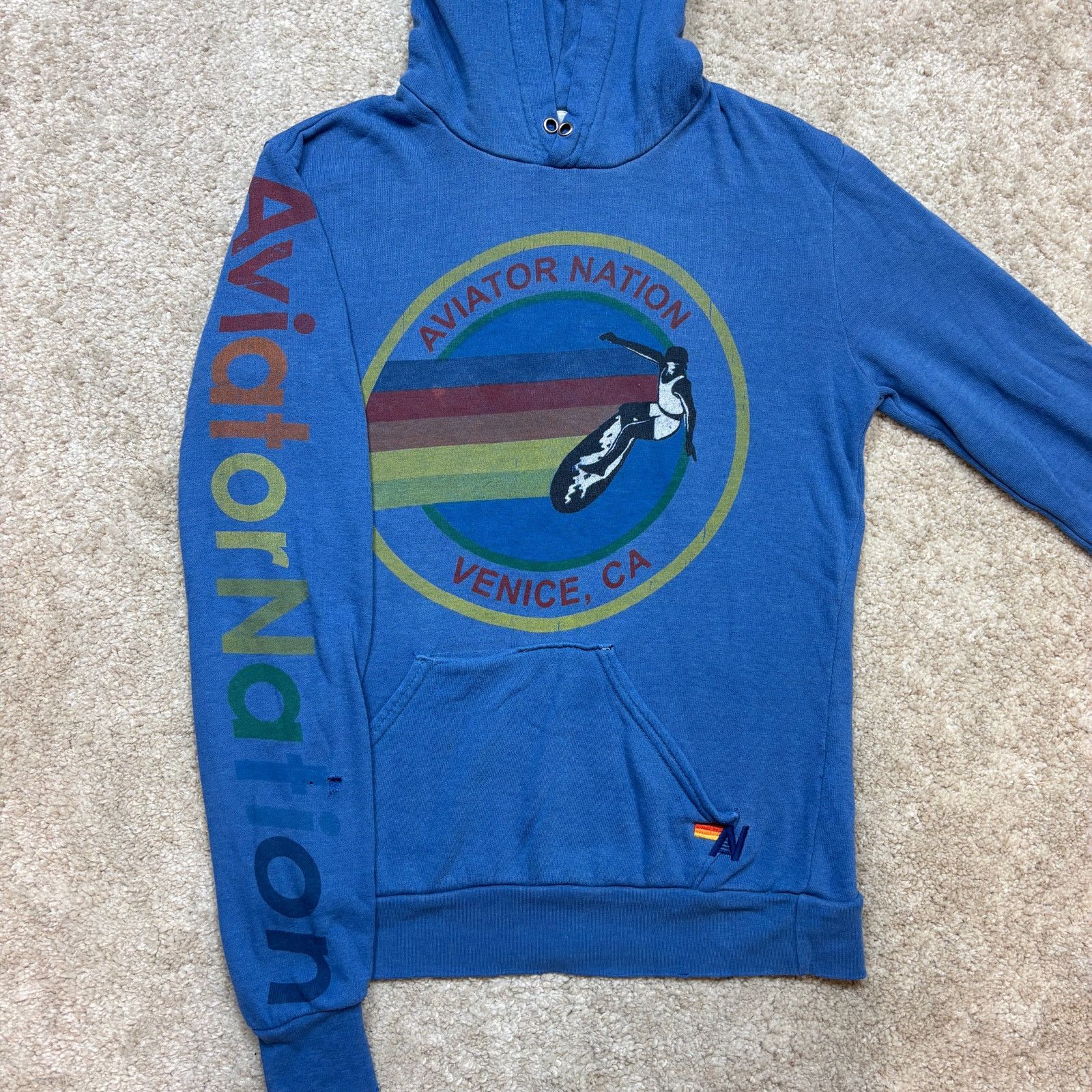 Aviator Nation Rare Aviator Nation Venice CA Abbot Kinney 2006 Hoodie XS Size XS / US 0-2 / IT 36-38 - 2 Thumbnail