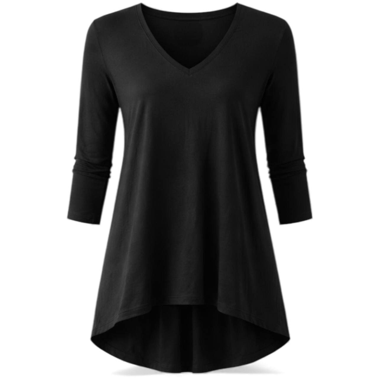 ME+EM ME+EM BLACK COTTON JAPANESE TUNIC LONG SLEEVE SUZE M Size M / US 6-8 / IT 42-44 - 1 Thumbnail