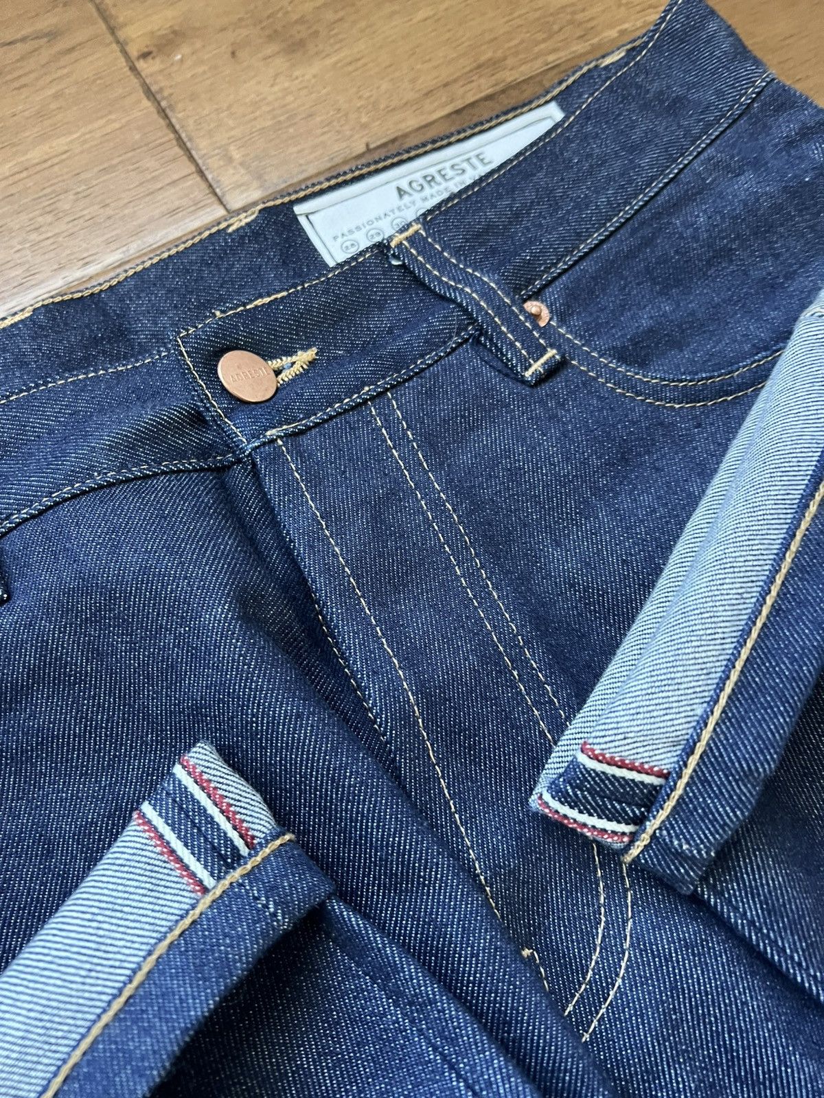 Other Candiani Mills Italian Selvedge Denim Jeans By Agreste 32x32 Size US 32 / EU 48 - 1 Thumbnail