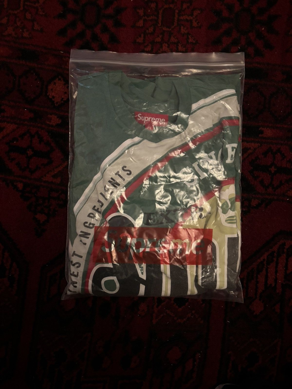 Supreme Supreme Lager S/S Top Size US XL / EU 56 / 4 - 2 Thumbnail