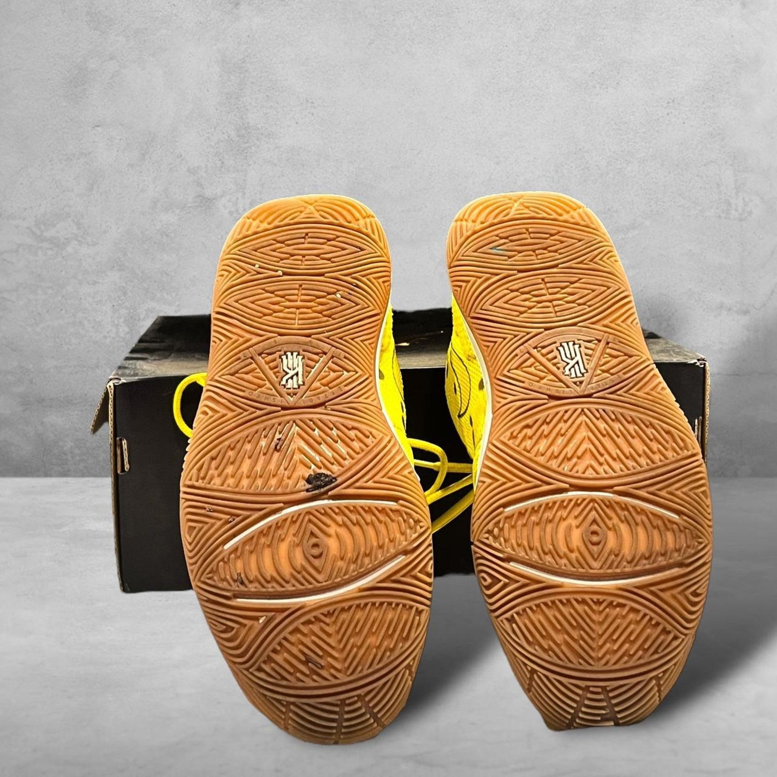 Nike Nike Kyrie 5 Spongebob Squarepants Shoes w/ Cartoon Design Size US 6.5 / EU 39-40 - 7 Thumbnail