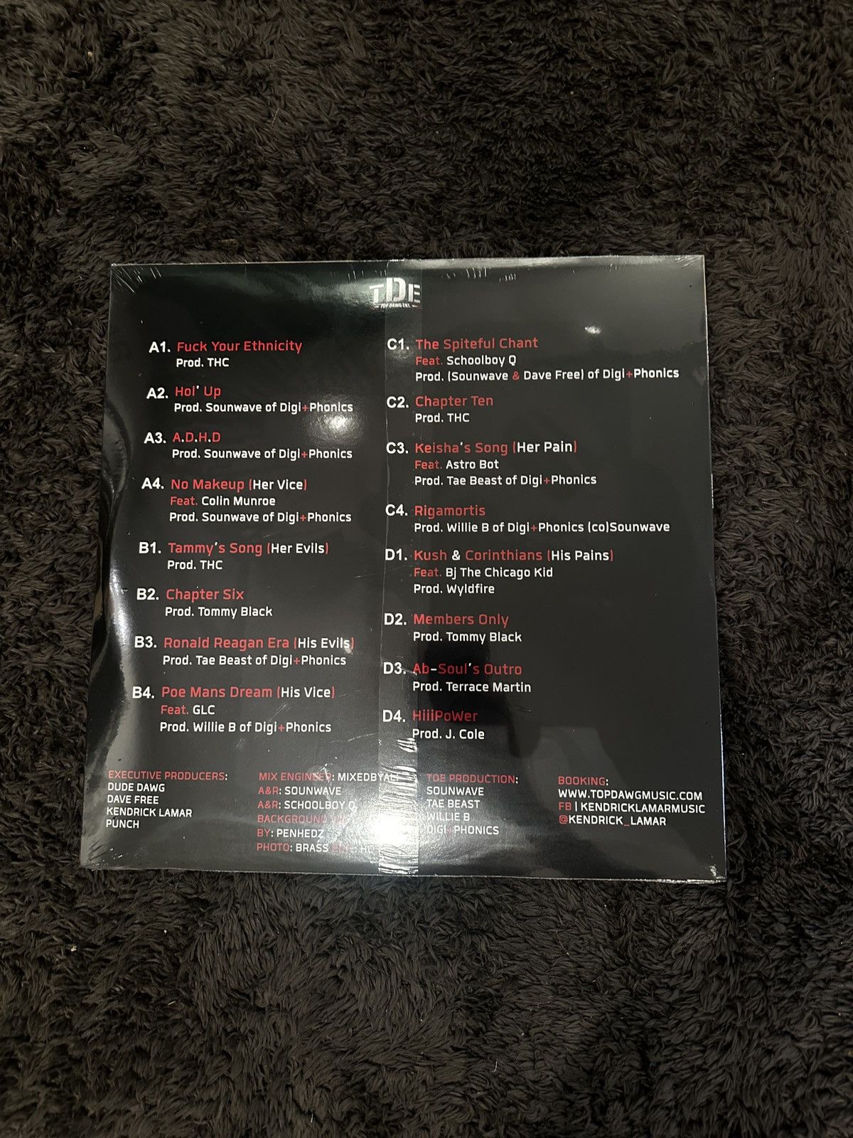 Kendrick Lamar Kendrick Lamar - Rigamortis Vinyl (Import) Size ONE SIZE - 2 Thumbnail