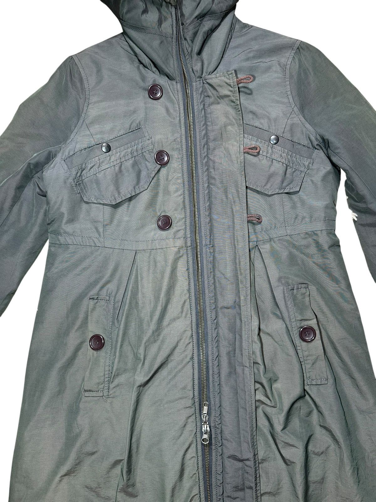 French Connection French Connection parka coat faux fur trimmed hood Size US M / EU 48-50 / 2 - 4 Thumbnail
