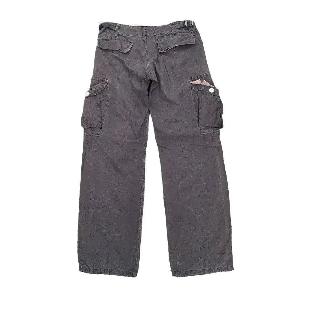 Japanese Brand VINTAGE JUNMEN W29 L31 UTILITY TROUSER FADED CARGO PANTS Size US 29 - 2 Thumbnail