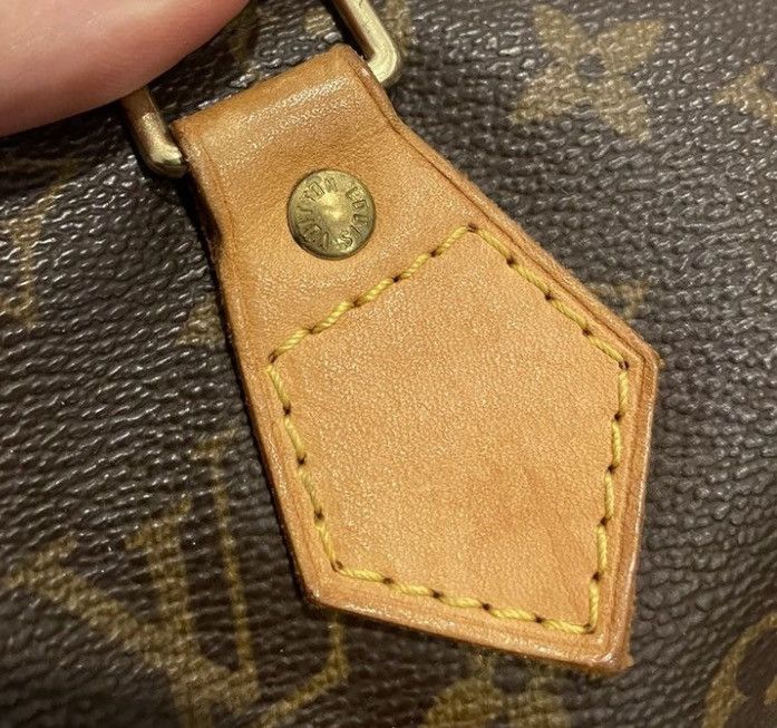 Louis Vuitton Autentic Louis Vuitton Speedy 25 Hand Bag Rare Size ONE SIZE - 6 Thumbnail