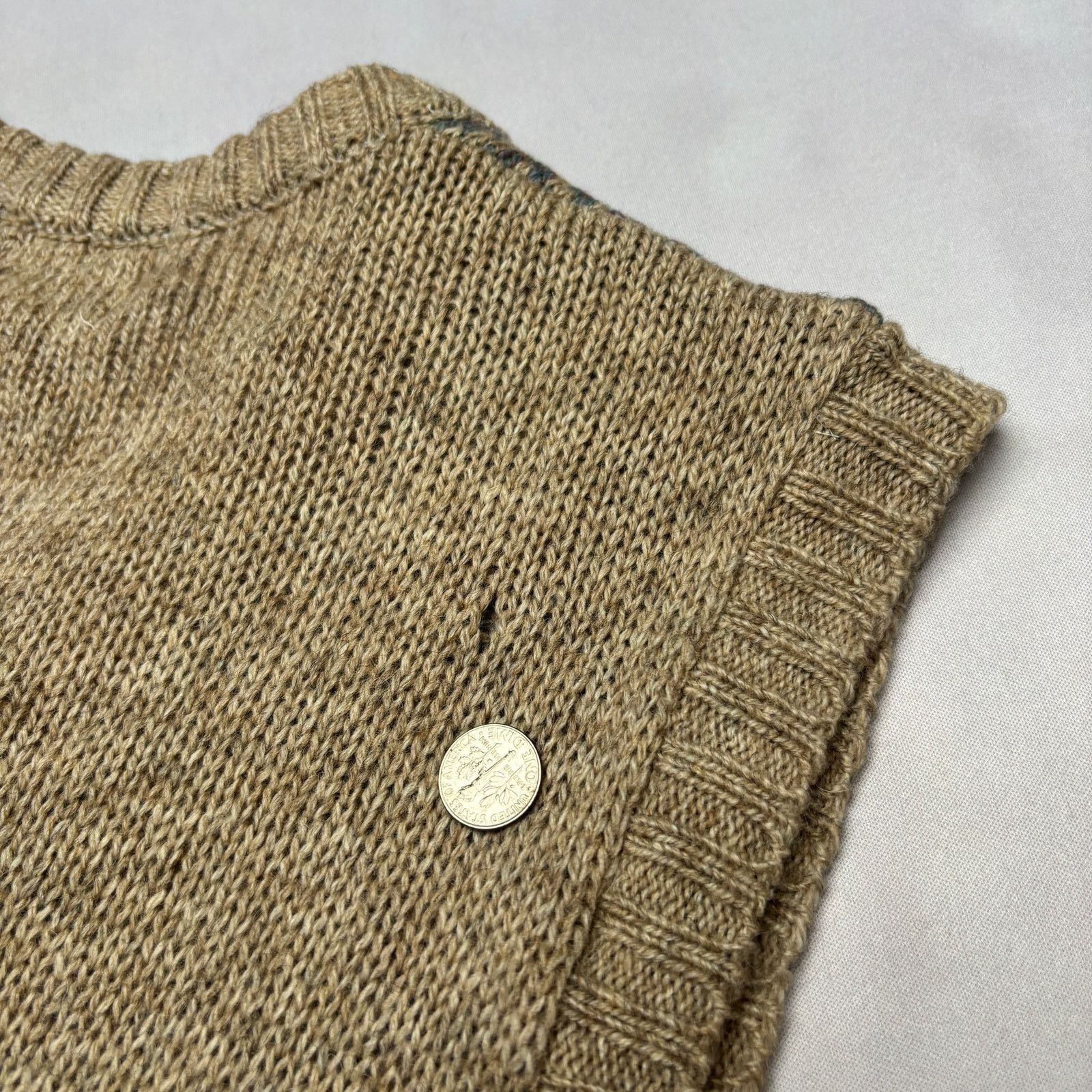 McGregor Vintage McGregor Wool Blend Sweater Vest XL Chevron Knit Size US XL / EU 56 / 4 - 7 Thumbnail