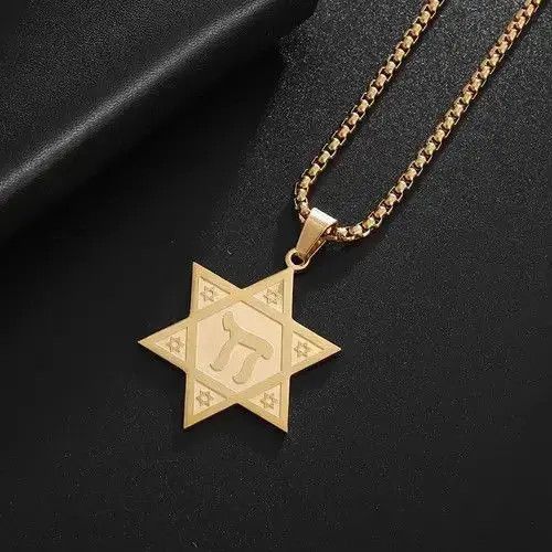 Jewelry Star of David Pendant Necklace Size ONE SIZE - 8 Thumbnail