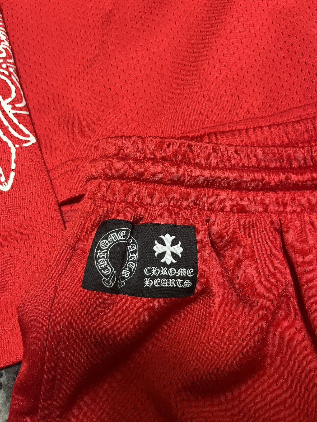 Chrome Hearts MATTY BOY X CHROME HEARTS RED MESH JERSEY SET Size US L / EU 52-54 / 3 - 2 Thumbnail