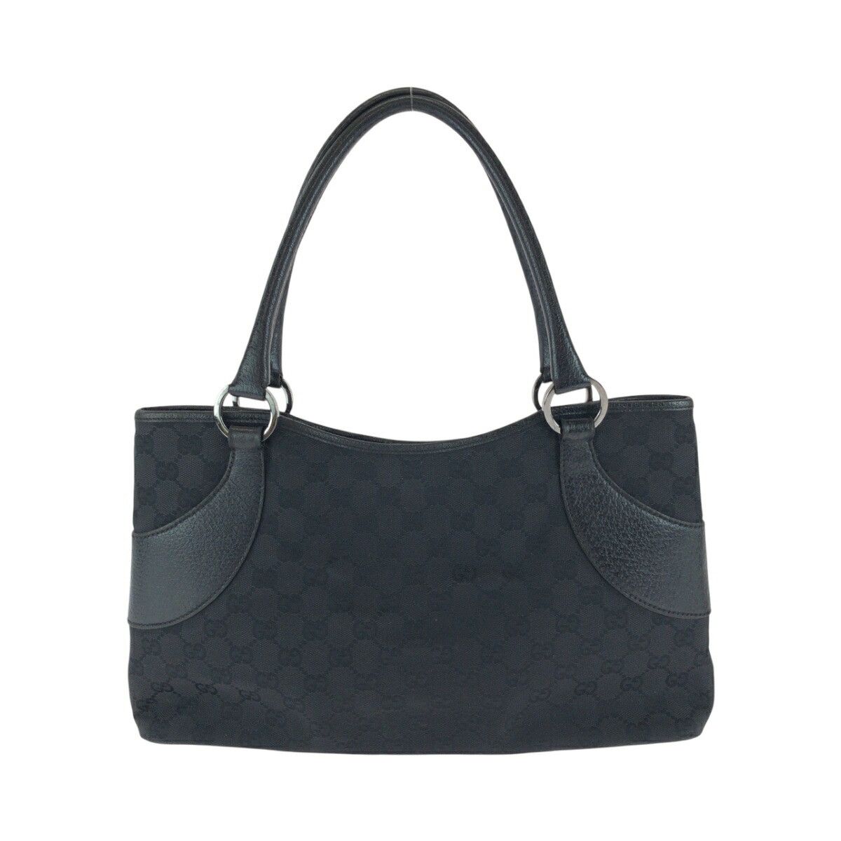 Gucci Gucci GG Canvas 113015 Tote Bag Canvas Tote Bag 113015 in Black, Women's