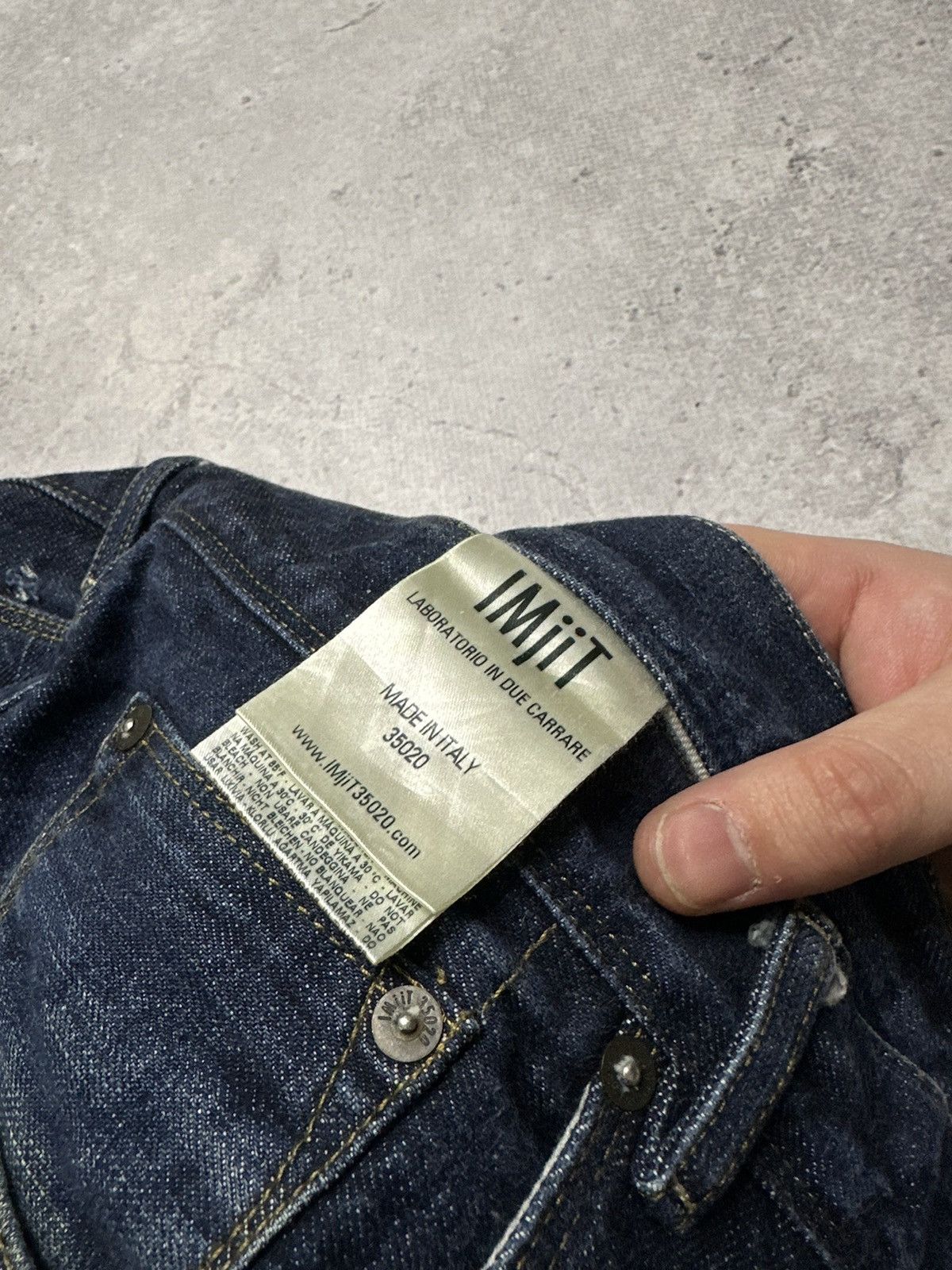 Vintage Imjit 35020 Japanese Selvedge Limited 12/45 Denim Pants Size US 36 / EU 52 - 13 Thumbnail