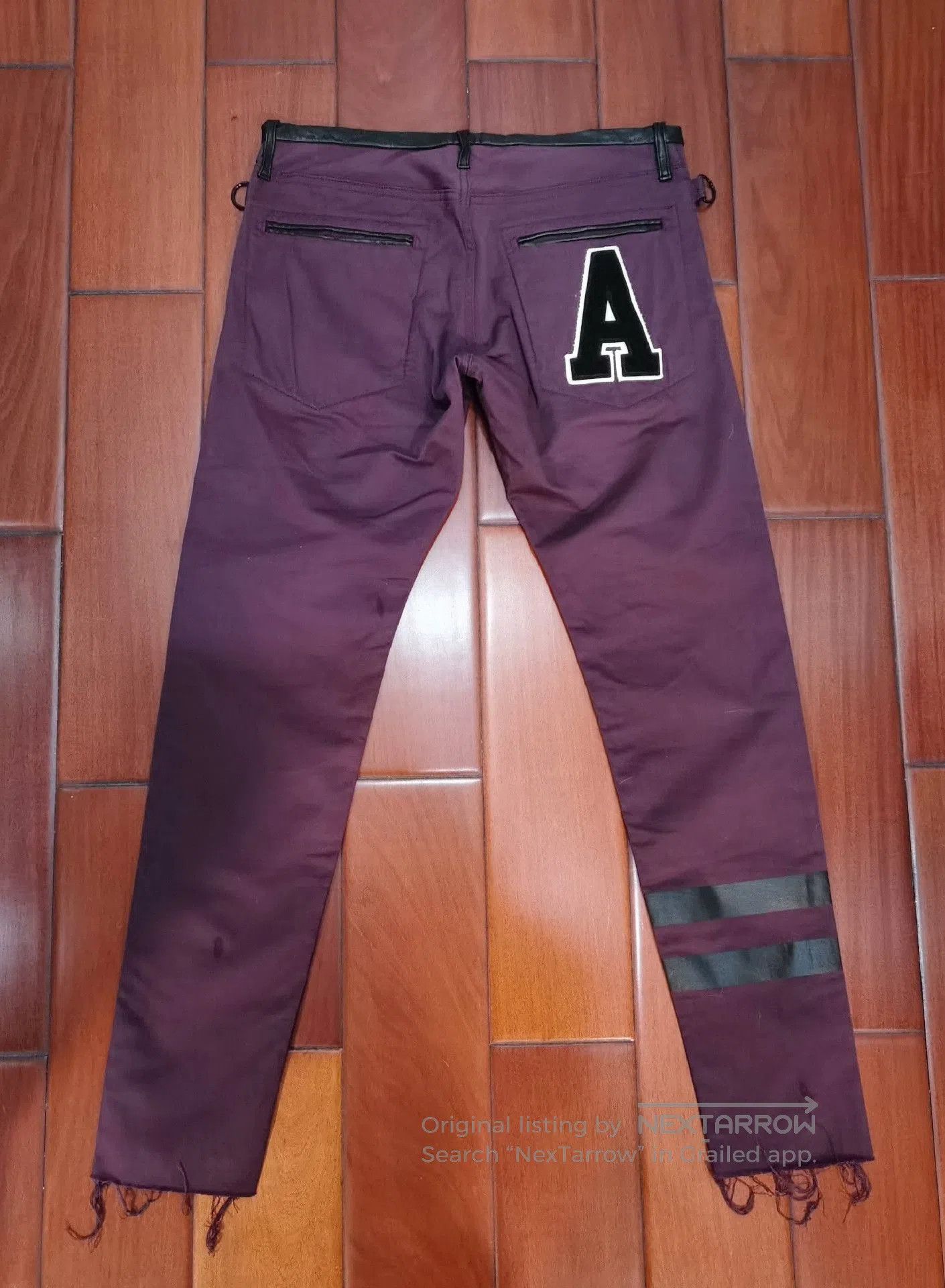 Undercover Undercover 18SS Leather Accent Pants. Size US 26 / EU 42 - 2 Thumbnail