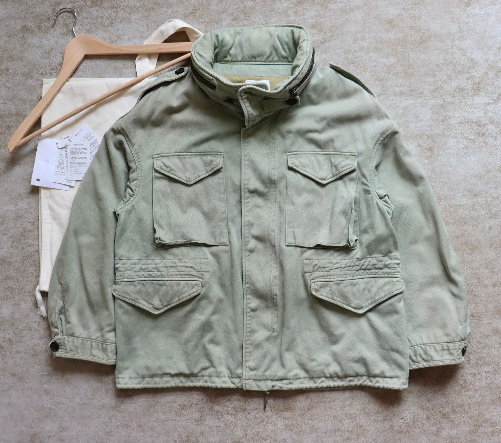 Visvim visvim 23ss bickle m65 jacket lt.green Size US M / EU 48-50 / 2 - 1 Thumbnail