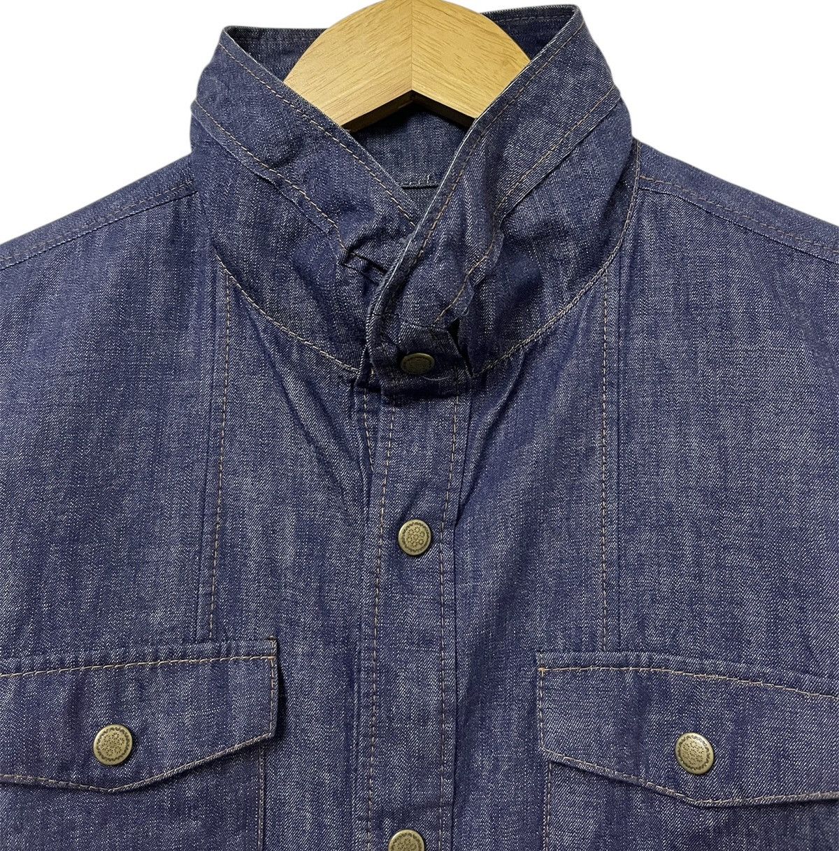 Final Home FINAL HOME BY KOSUKE TSUMURA DENIM JAPANESE BRAND SHIRT Size US M / EU 48-50 / 2 - 4 Thumbnail