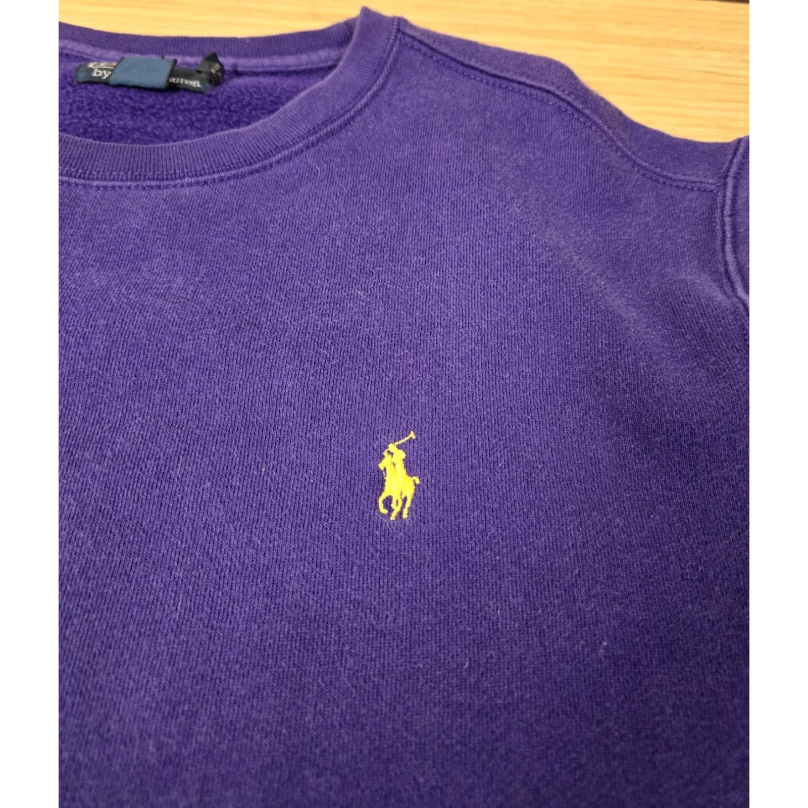 Polo Ralph Lauren Polo Ralph Lauren Sweatshirt Mens XL Purple Crewneck Embroidered Pony Pullover Size US XL / EU 56 / 4 - 4 Thumbnail