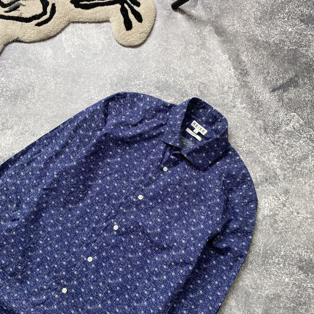 Reiss Designer Reiss Graphic luxury button up shirt Size US S / EU 44-46 / 1 - 2 Thumbnail