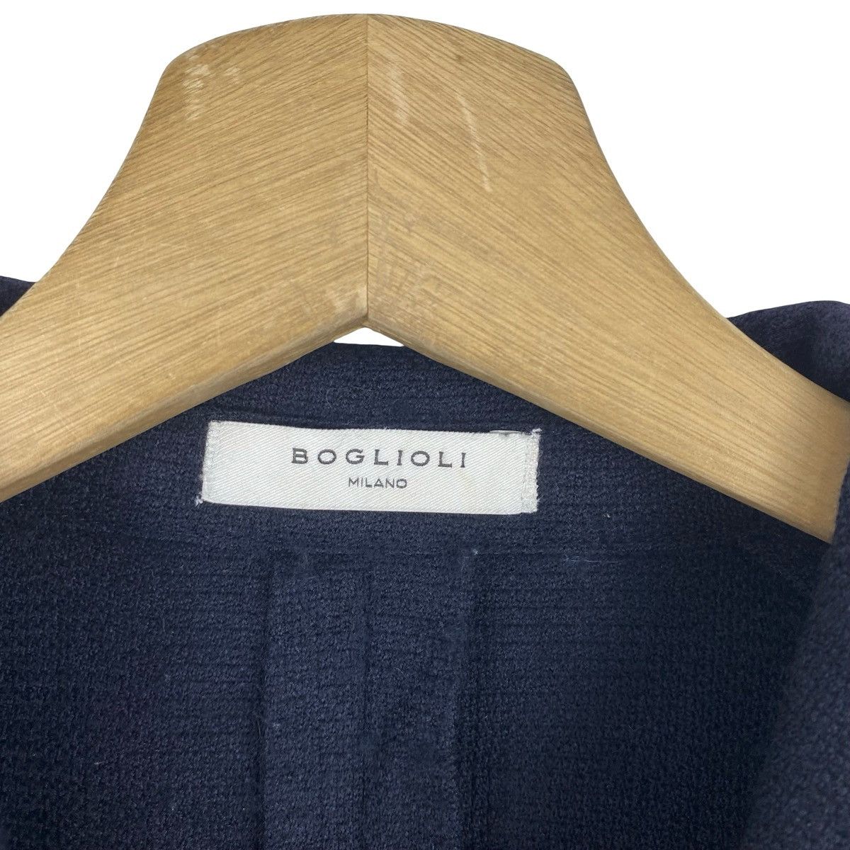 Boglioli Vintage BOGLIOLI MILANO Knit Blazer Jacket Casual Tailored Size S / US 4 / IT 40 - 9 Thumbnail