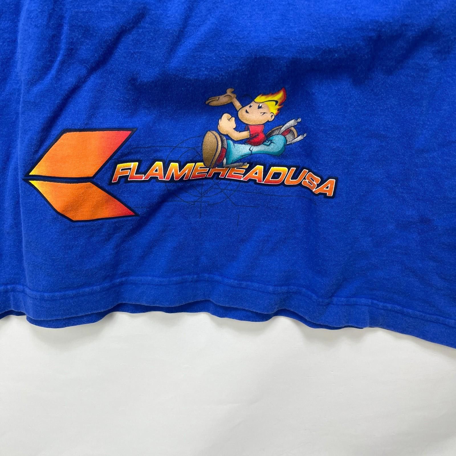 Vintage Vintage Flamehead USA BMX Long Sleeve Shirt Fits Med Large Size US L / EU 52-54 / 3 - 12 Thumbnail
