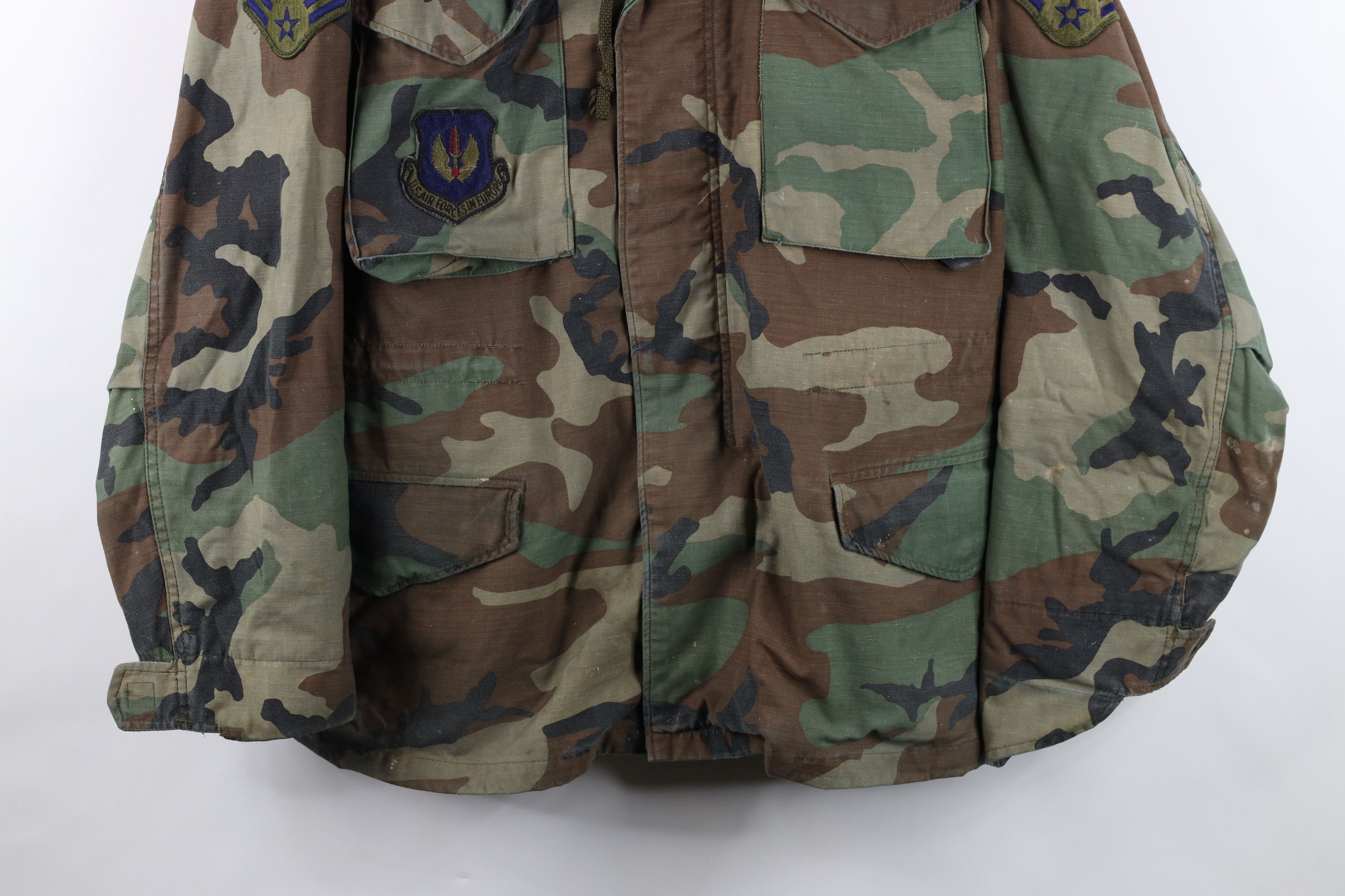 Alpha Industries Vintage 80s Alpha Industries Camouflage Field Jacket USA Size US M / EU 48-50 / 2 - 3 Thumbnail