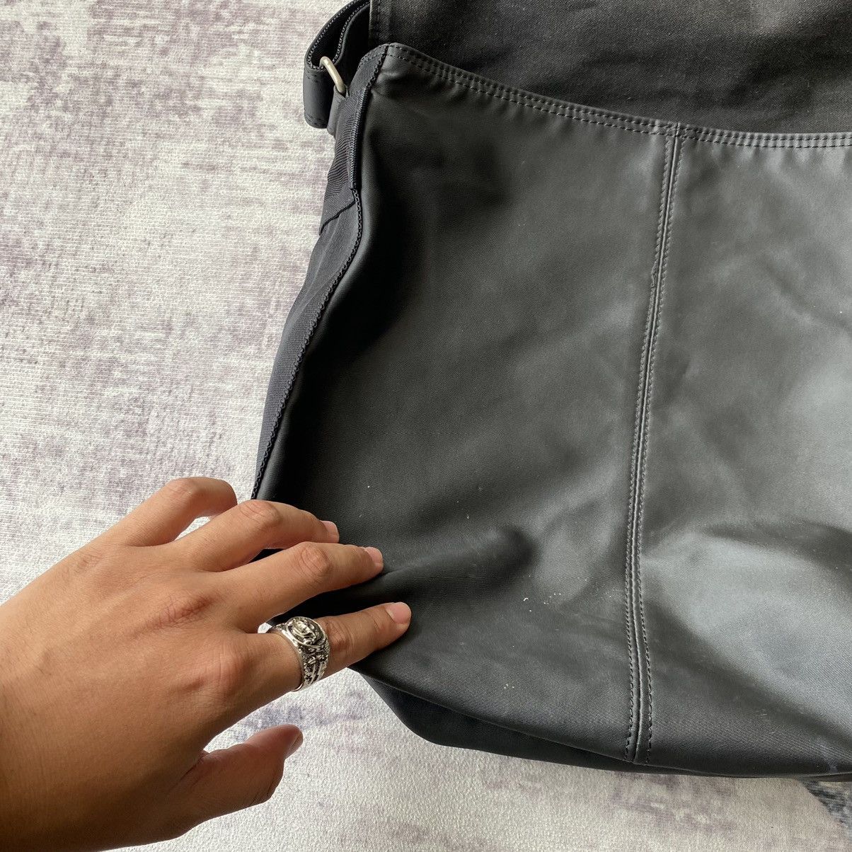 Yohji Yamamoto Yohji Yamamoto Y’saccs Sling Bag Size ONE SIZE - 15 Thumbnail