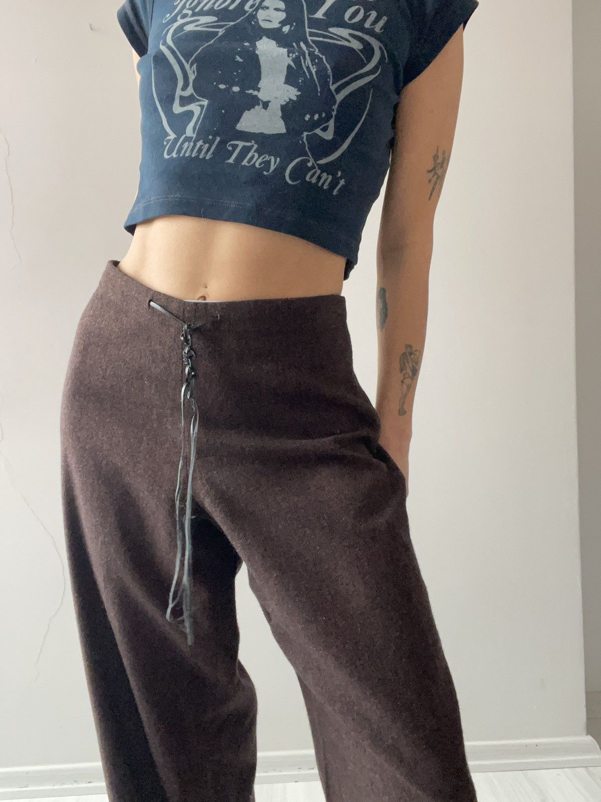 Vintage Vintage Italian trouser Size 26" / US 2 / IT 38 - 2 Thumbnail