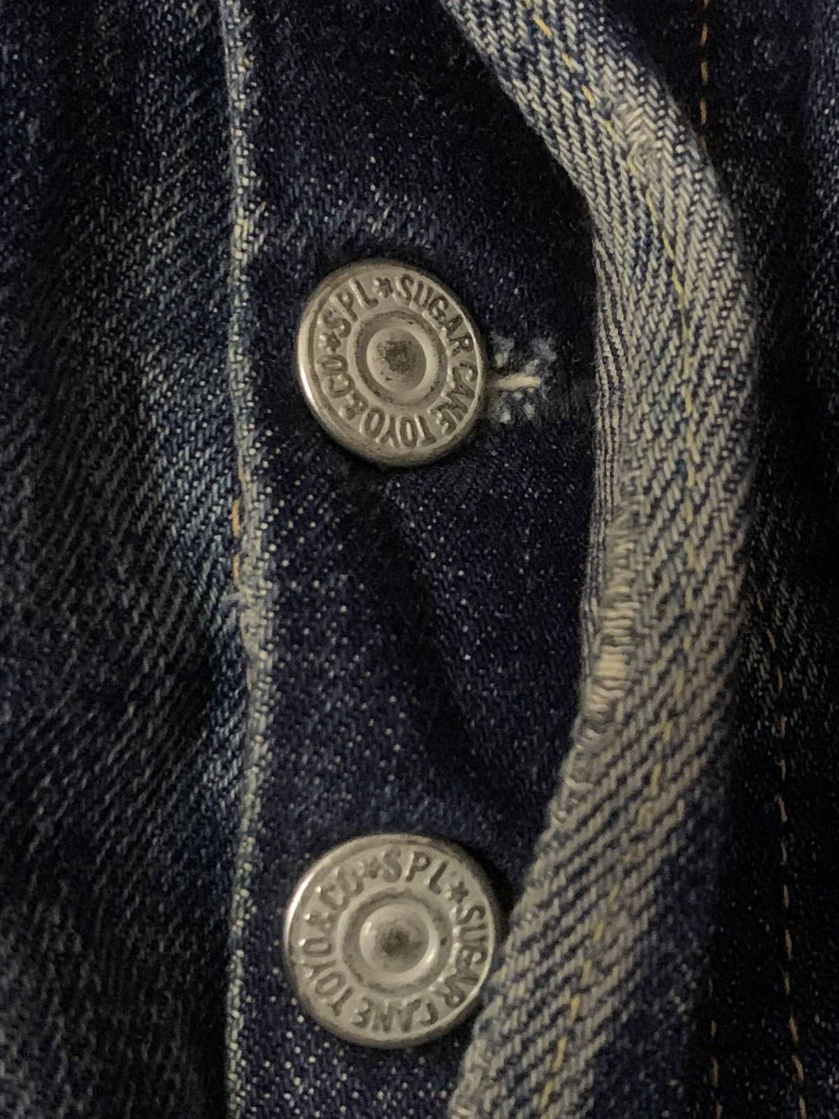 Japanese Brand × Sugar Cane Vintage Sugar Cane Selvedge Flare Distress Denim Jeans Size US 32 / EU 48 - 11 Thumbnail