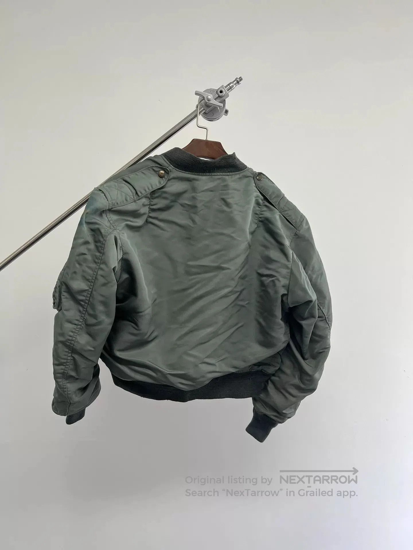 Unsound Rags Green Bomber Jacket Size M. Size US M / EU 48-50 / 2 - 7 Thumbnail