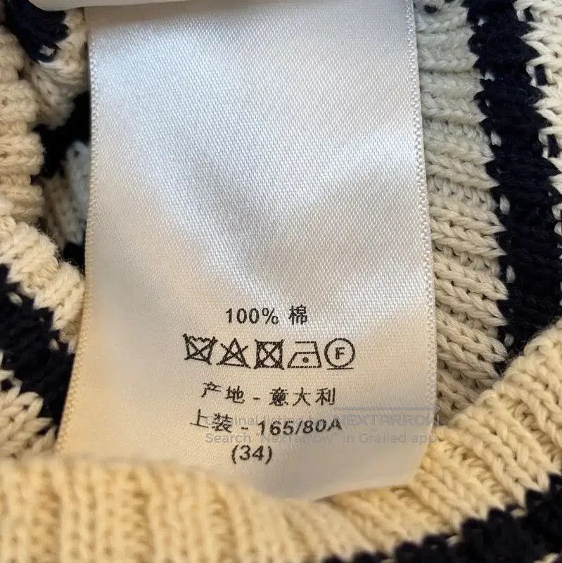 Dior Dior Striped Knit Pullover Sweater for Women . Size M / US 6-8 / IT 42-44 - 6 Thumbnail