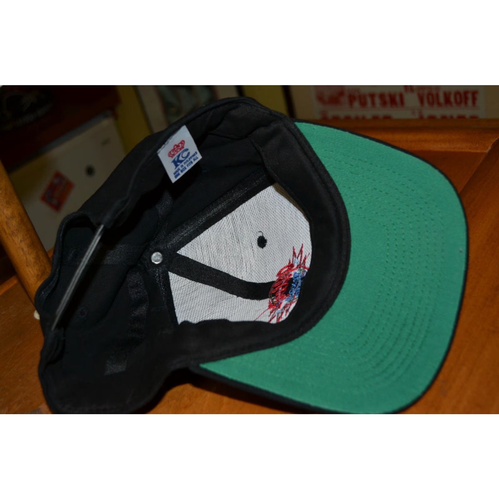 Logo 7 Gilley's Texas Cafe Myrtle Beach SC Hat KC Basebal l Cap Black Adjustable Men Sewn Logo Snapback Size ONE SIZE - 3 Thumbnail