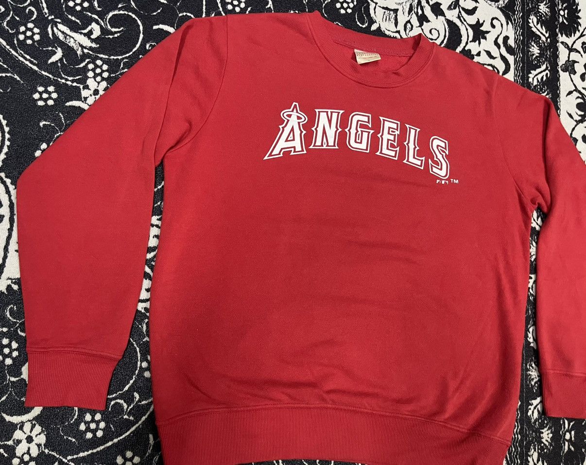 MLB × Vintage Y2K LOS ANGELAS ANGELS CREWNECK Size US L / EU 52-54 / 3 - 4 Thumbnail
