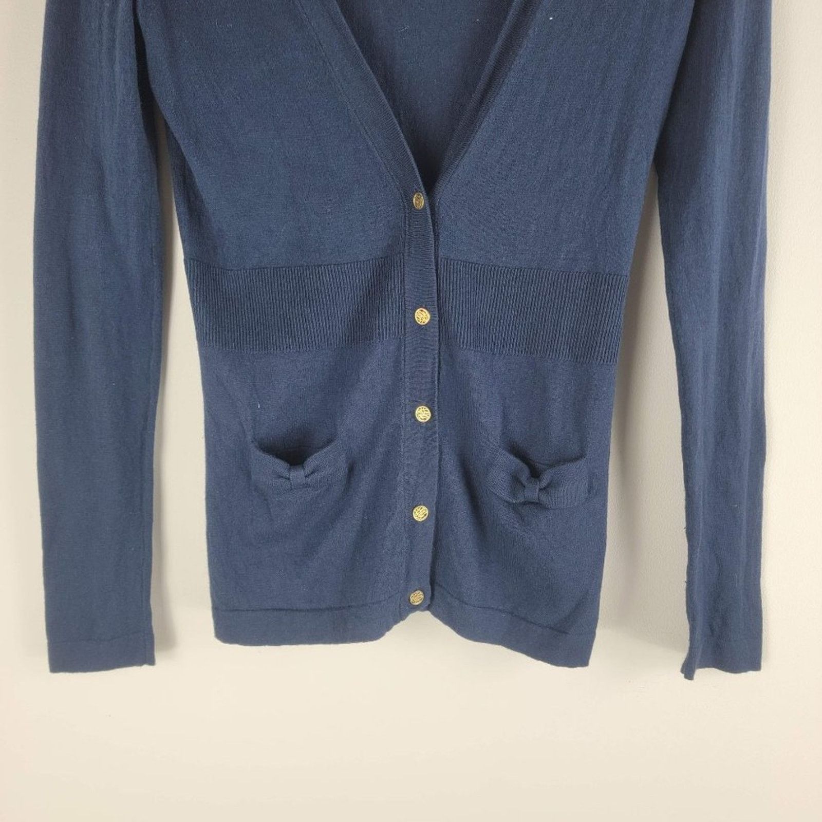 Lilly Pulitzer Lilly Pulitzer Silk Blend Cardigan Sweater Button Size S Size S / US 4 / IT 40 - 5 Thumbnail