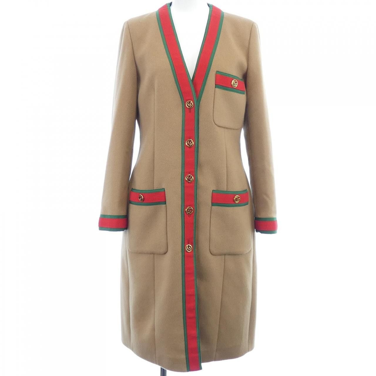 Gucci Gucci Gucci 518064 ZHW03 Coat Others Outerwear 518064 ZHW03 DUTY FREE for USA Size ONE SIZE - 1 Thumbnail
