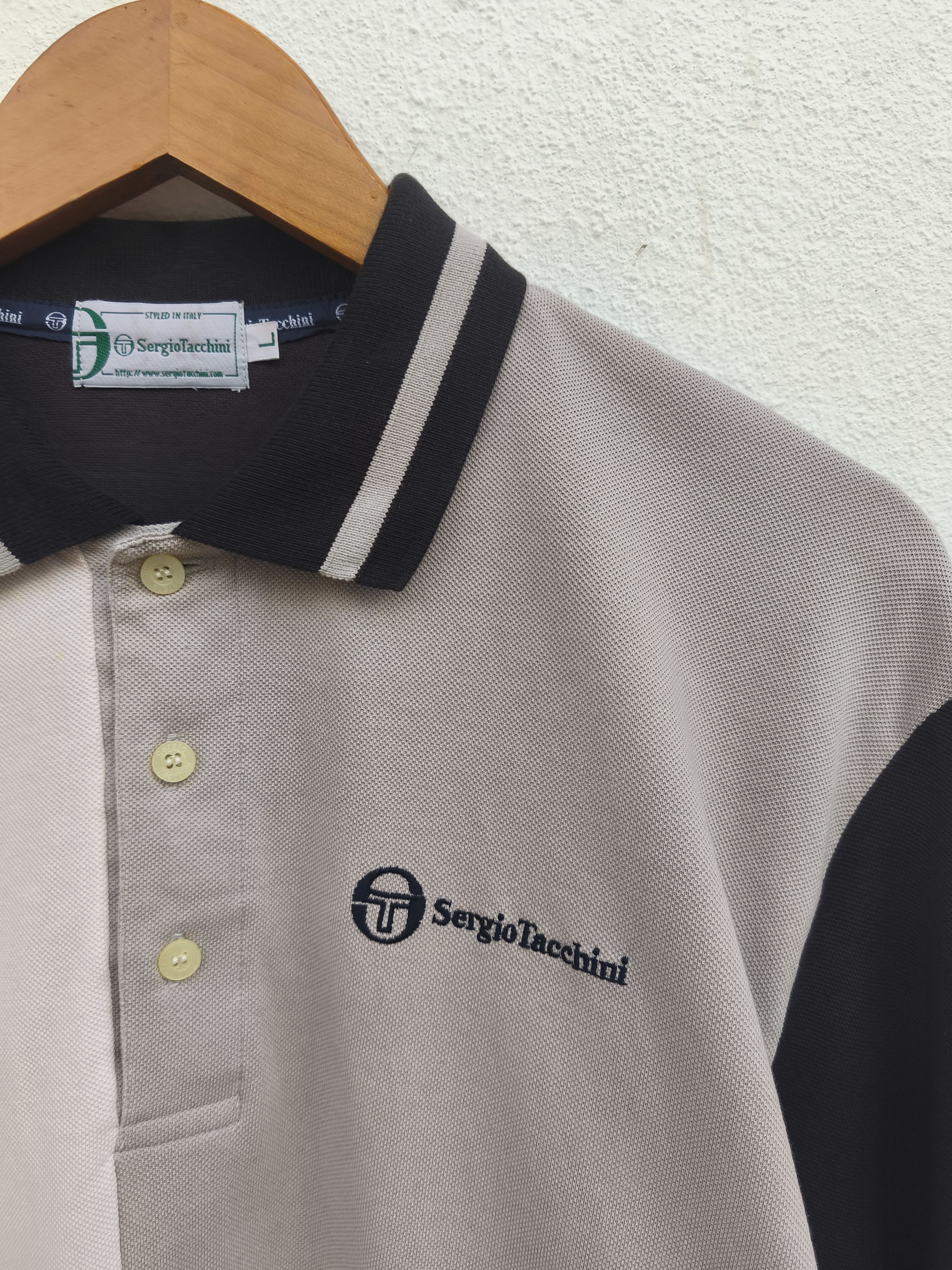Sergio Tacchini Sergio Tacchini polo tee long sleeve Size US M / EU 48-50 / 2 - 2 Thumbnail