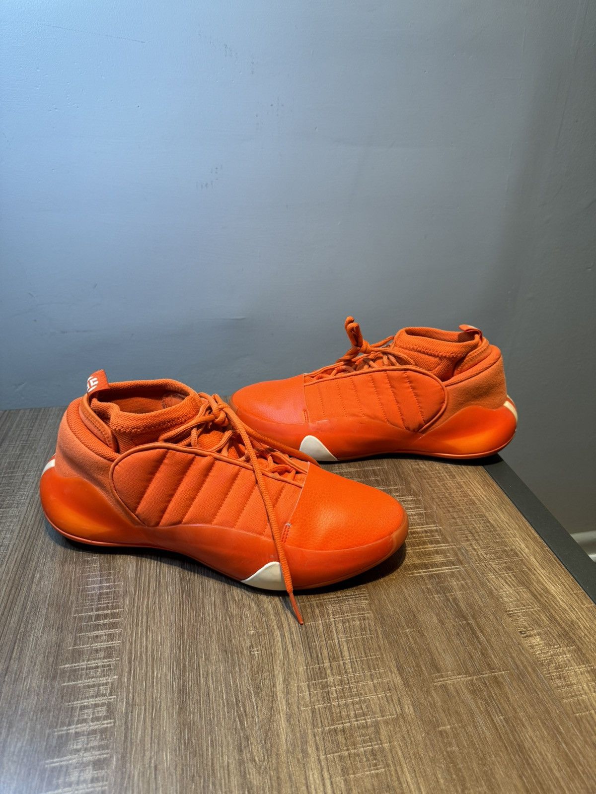 Adidas Adidas Harden Vol. 7 Impact Size 12.5 Orange Basketball Shoe Size US 12.5 / EU 45-46 - 2 Thumbnail
