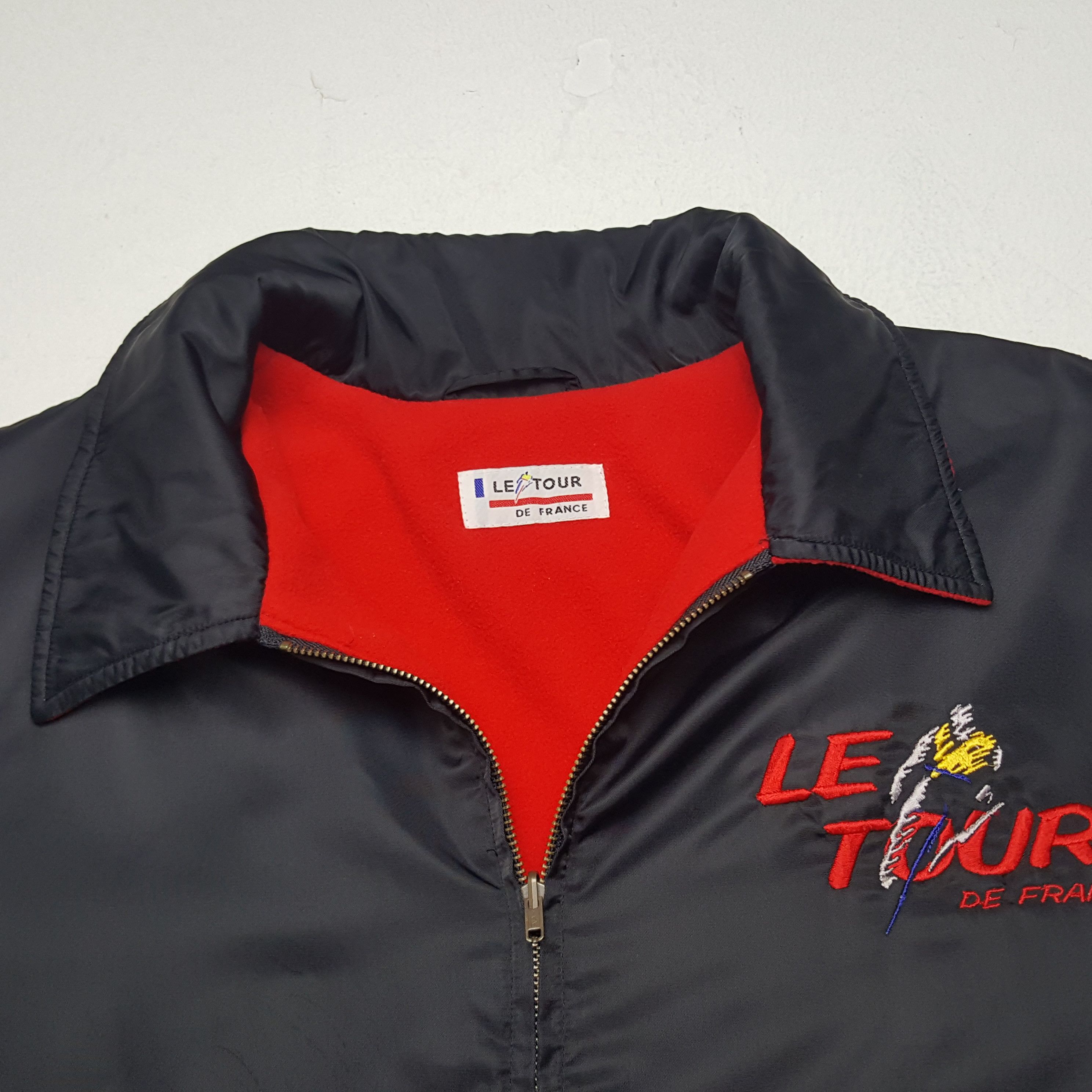 USA Olympics × Vintage Vintage Le Tour De France Sport Style Reversible Jacket Size US L / EU 52-54 / 3 - 8 Thumbnail