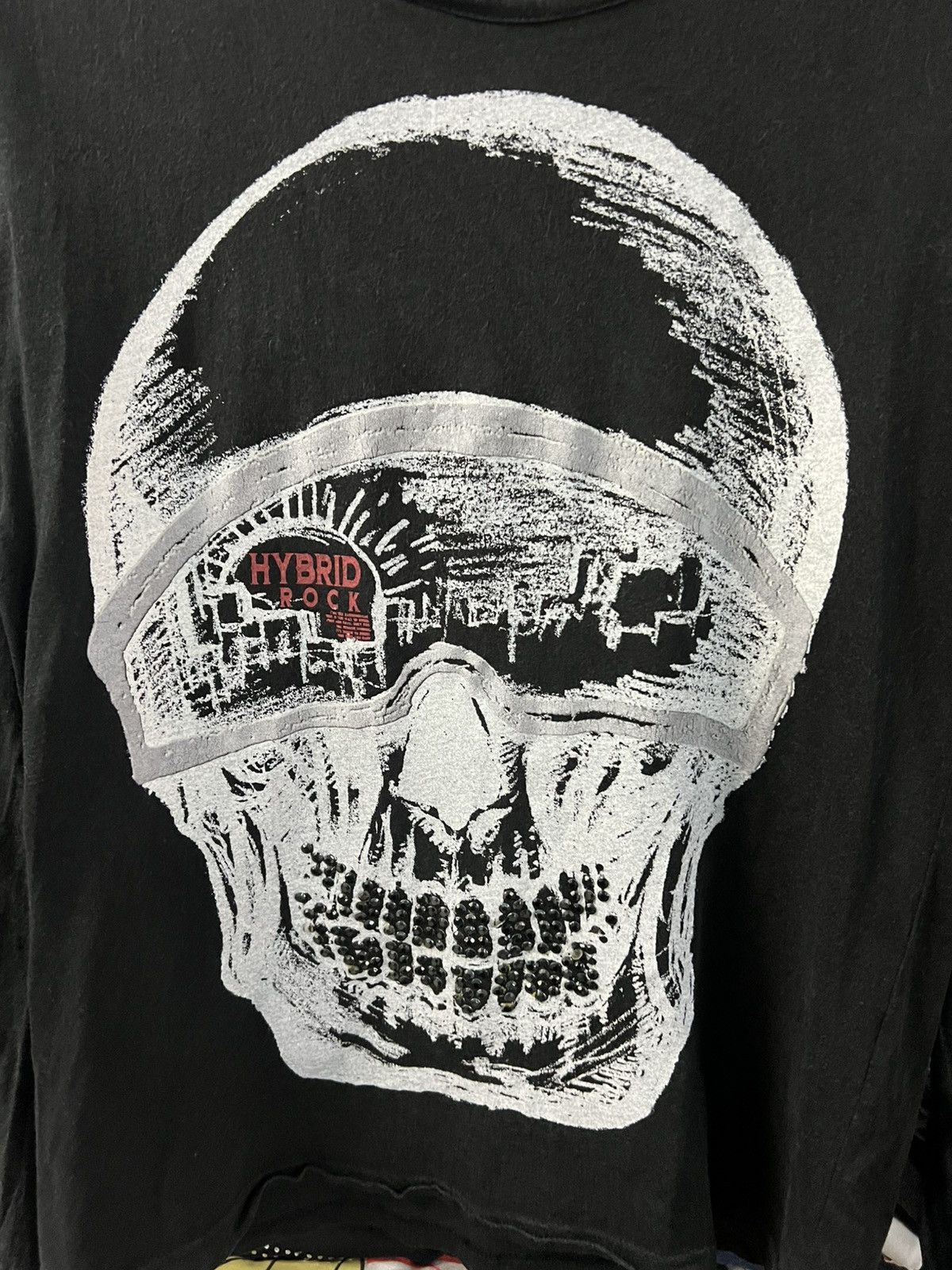 If Six Was Nine × Japanese Brand × Vintage Vintage Hybrid Rock Live Out Bikers Rock Style Tee Size S / US 4 / IT 40 - 3 Thumbnail