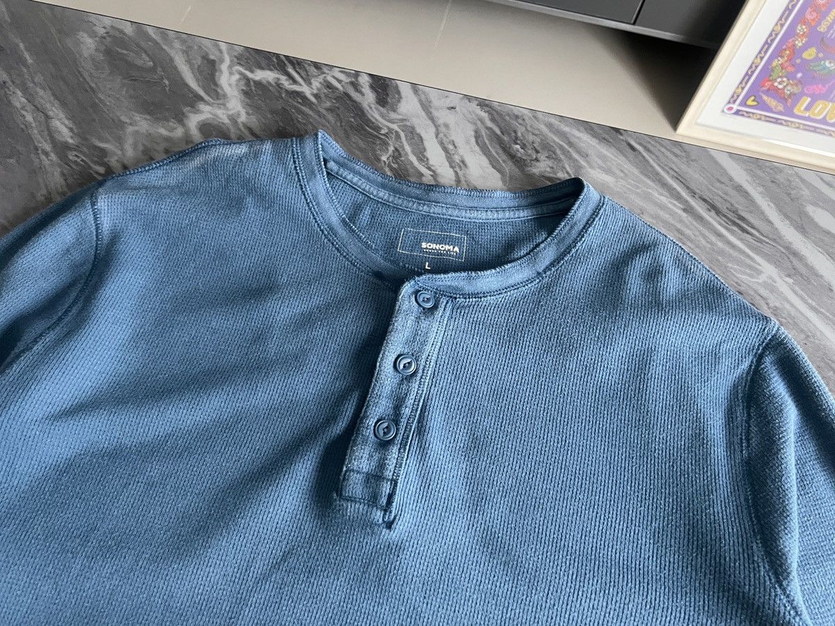 Sonoma Sonoma : Henry Knitted Long Sleeve Shirt Size US L / EU 52-54 / 3 - 9 Thumbnail
