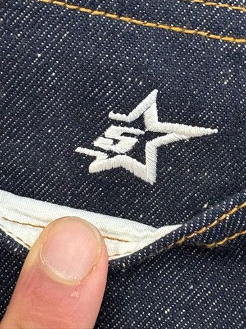 Sp5der Sp5der V3 Logo Denim Short "Indigo Denim" Size US 30 / EU 46 - 4 Thumbnail