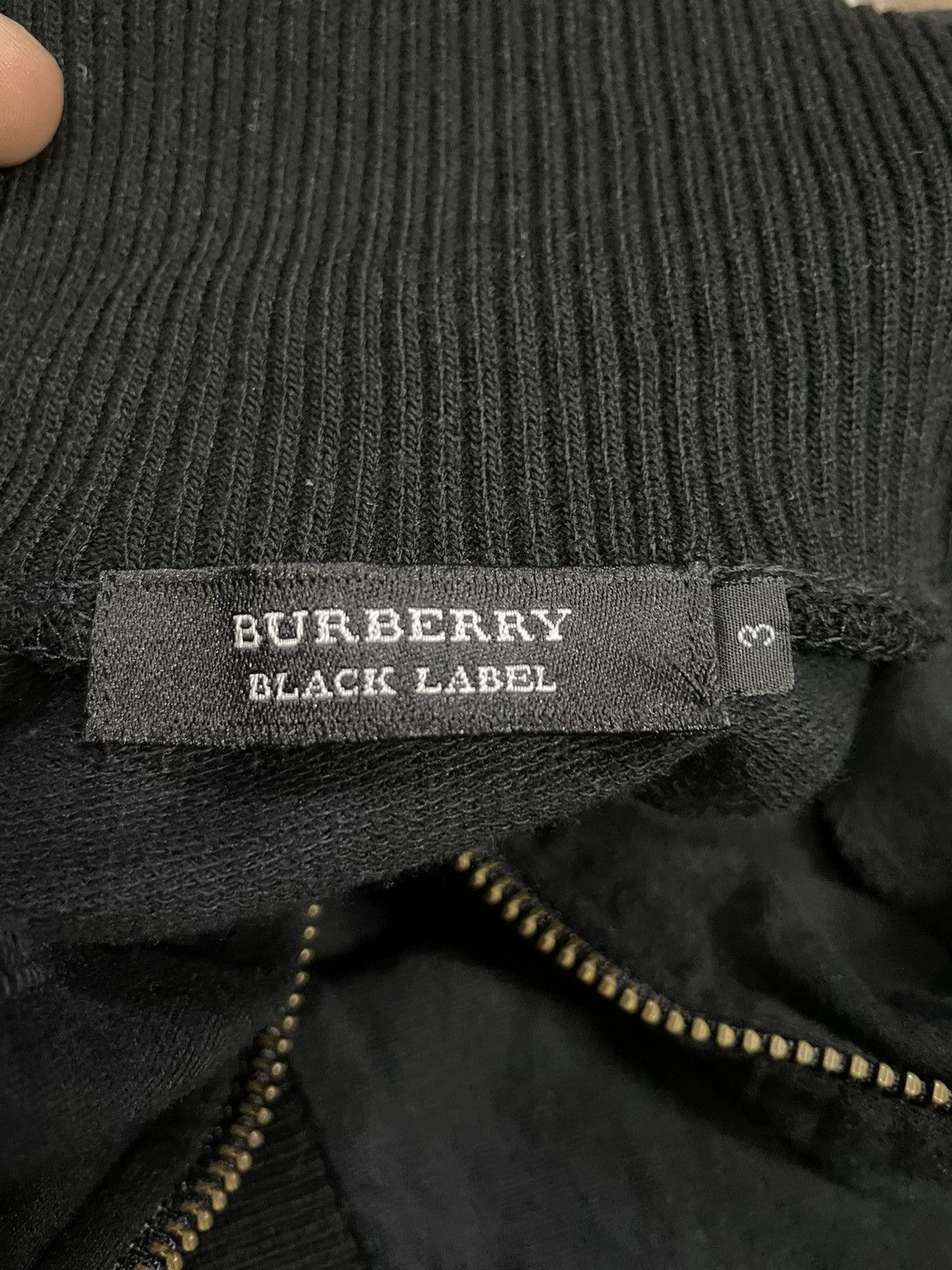 Burberry Burberry black label zip up sweatshirt Size US M / EU 48-50 / 2 - 6 Thumbnail