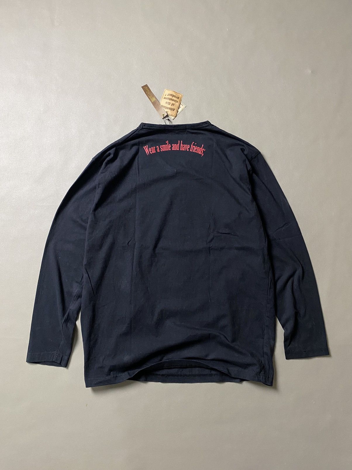 If Six Was Nine × Japanese Brand × Le Grande Bleu (L.G.B.) Pract Union Jack Poem Longsleeve Size US XL / EU 56 / 4 - 2 Thumbnail