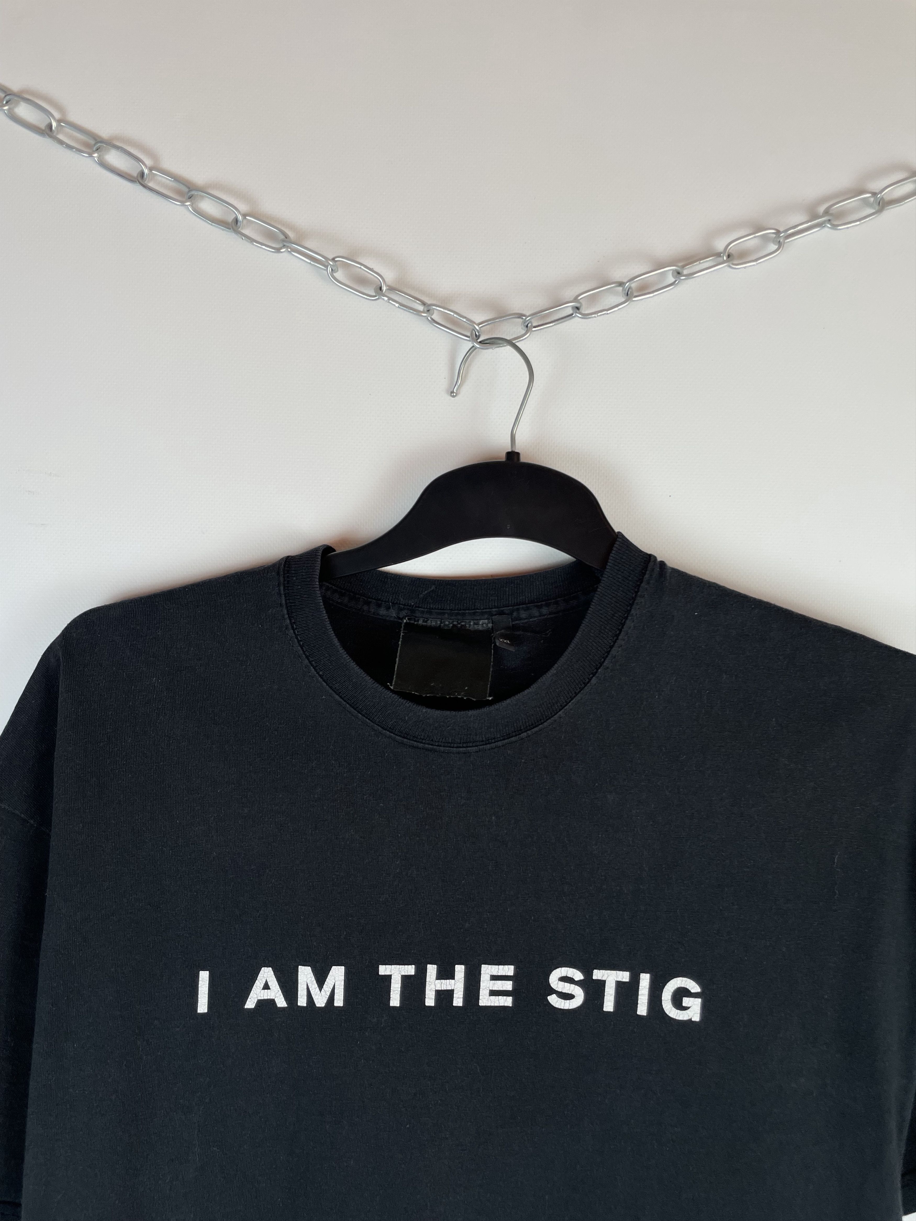 Other Vintage Top Gear 90s I Am The Stig Black Movie Tee Shirt Size US XXL / EU 58 / 5 - 6 Thumbnail