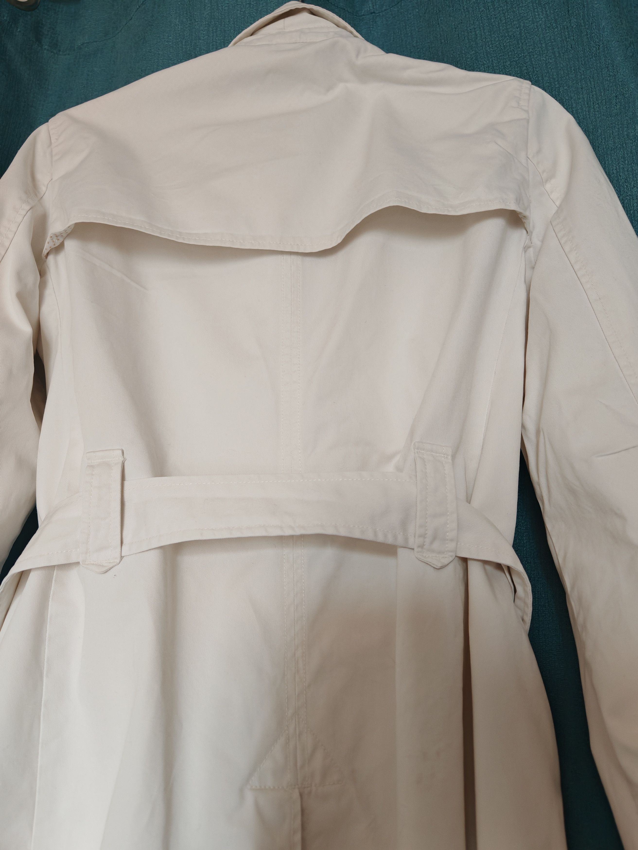 Gap × Vintage Vintage Gap Cotton Trench Coat size M Rare Y2K 2000s Size M / US 6-8 / IT 42-44 - 4 Thumbnail