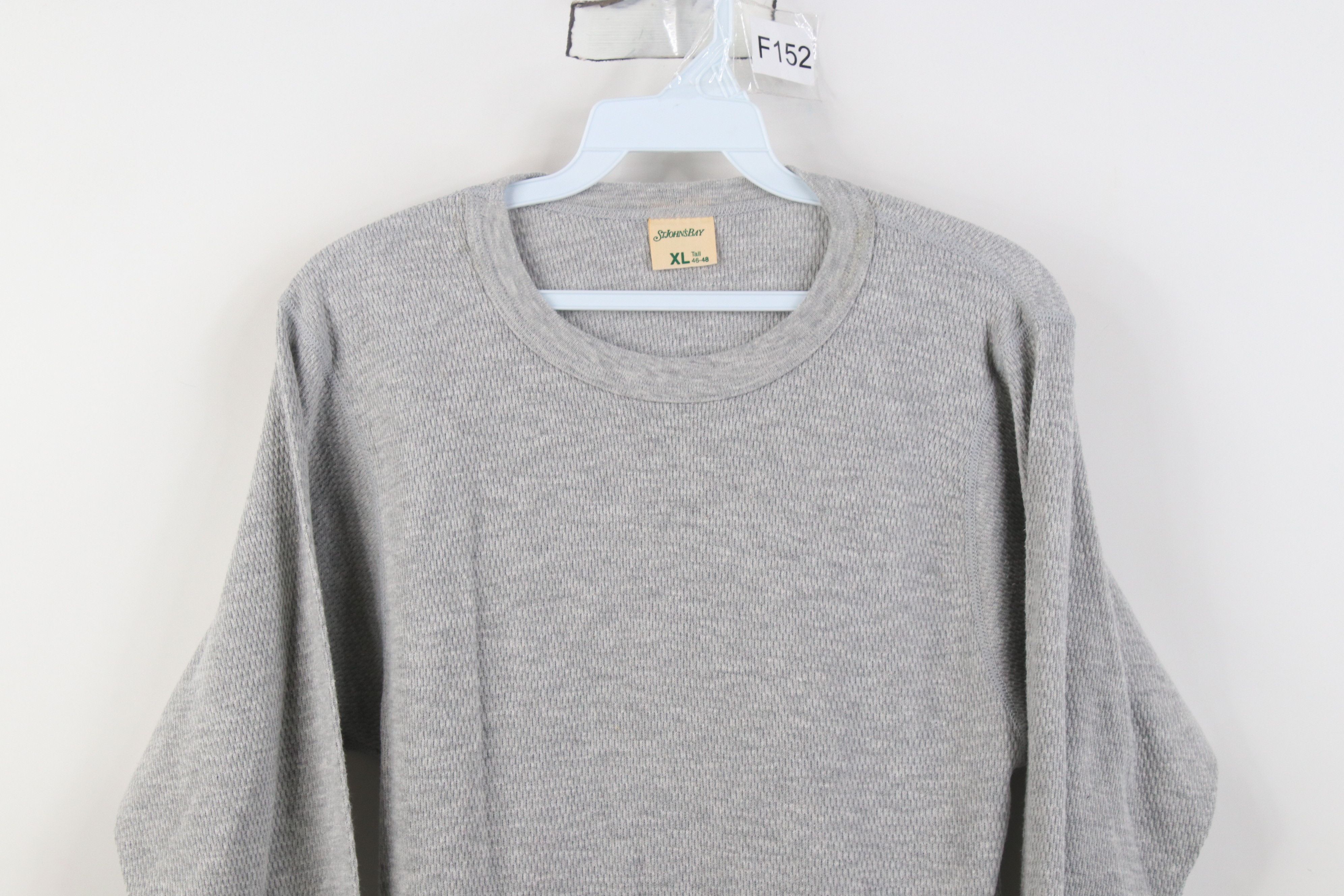 Vintage Vintage 70s Streetwear Waffle Knit Long Sleeve T-Shirt USA Size US XL / EU 56 / 4 - 2 Thumbnail