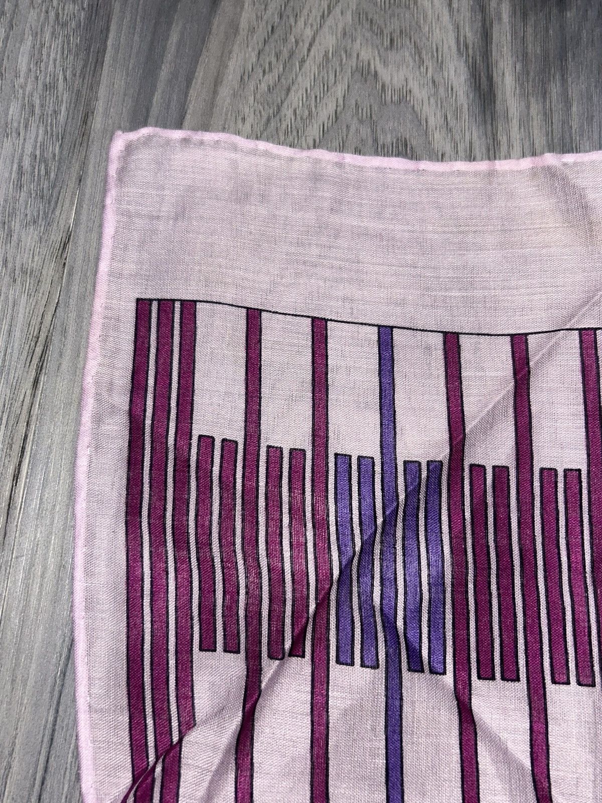 Dior Christian Dior Light Purple Sheer Cotton Handkerchief Size ONE SIZE - 7 Thumbnail