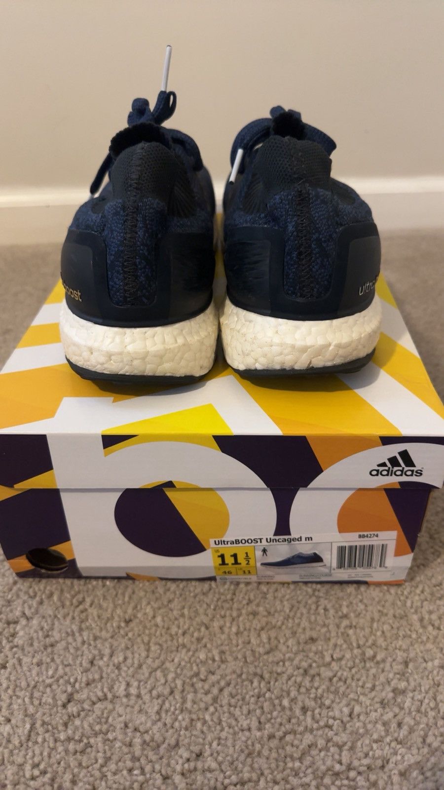 Adidas Adidas Ultraboost Uncaged Size US 11.5 / EU 44-45 - 4 Thumbnail