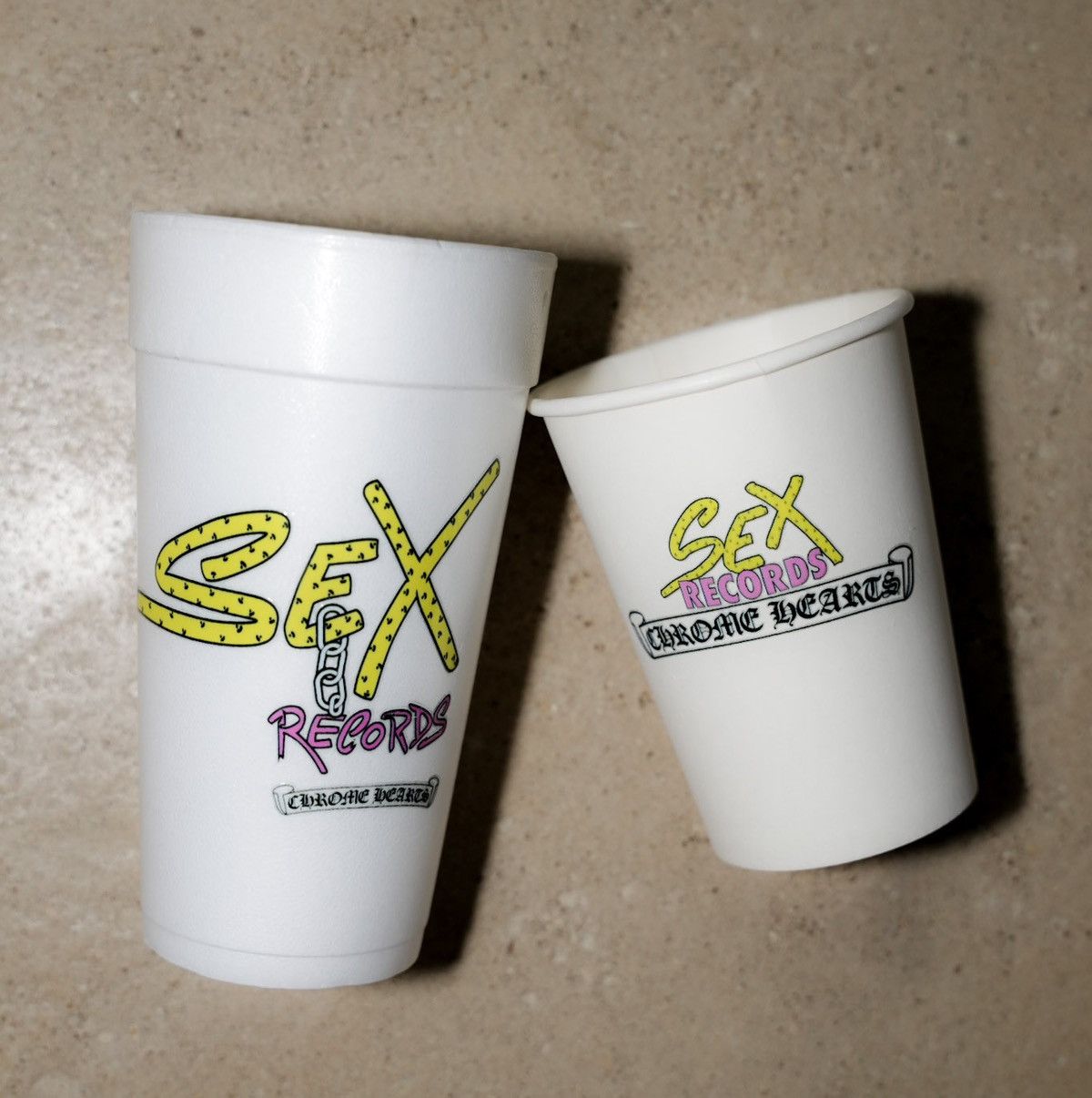 Chrome Hearts × Matty Boy Chrome Hearts Matty Boy Styrofoam and Paper Cup Size ONE SIZE - 1 Thumbnail