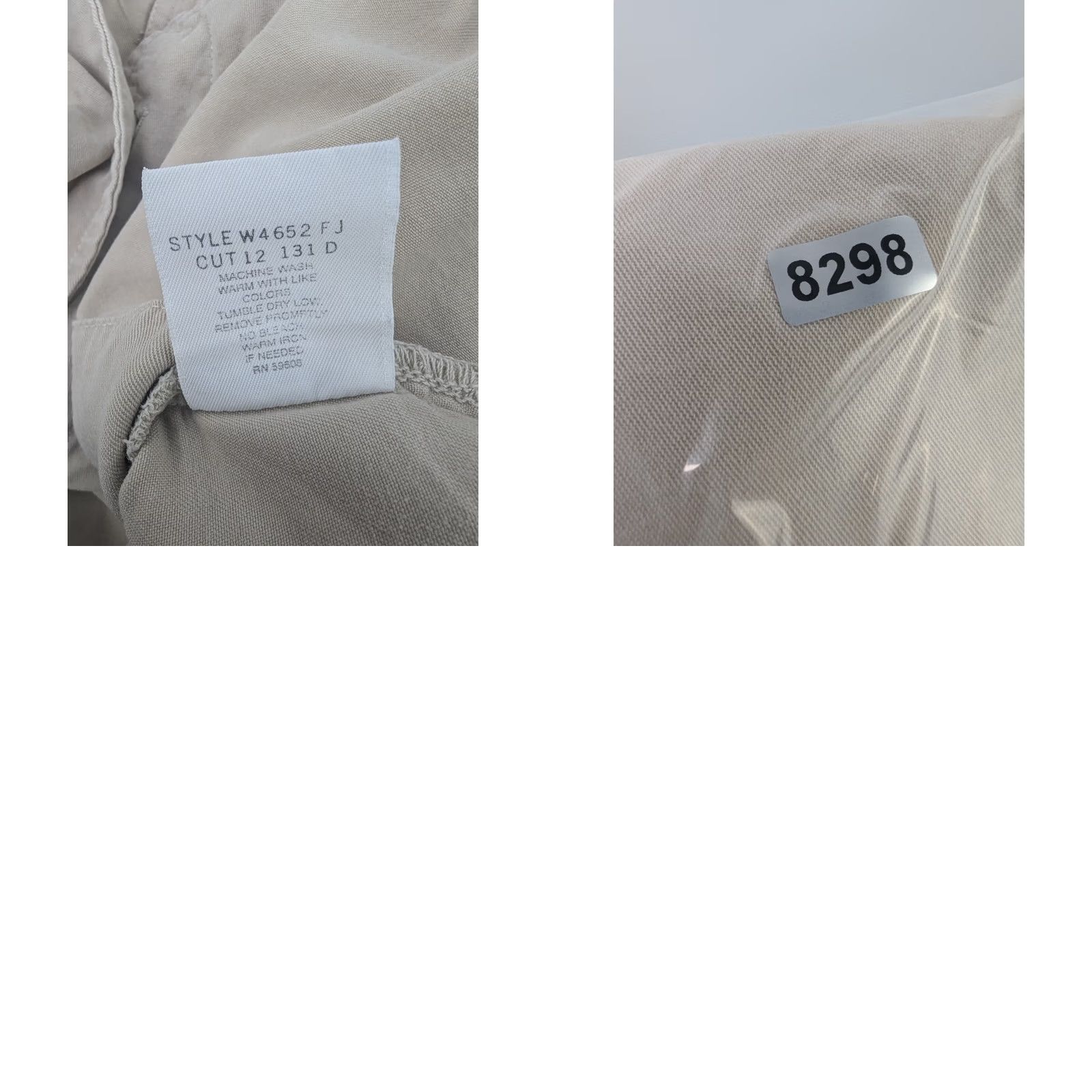 Vintage Democracy Button-Up Shirt Khaki Beige Women’s Large USA Shacket Size L / US 10 / IT 46 - 10 Thumbnail