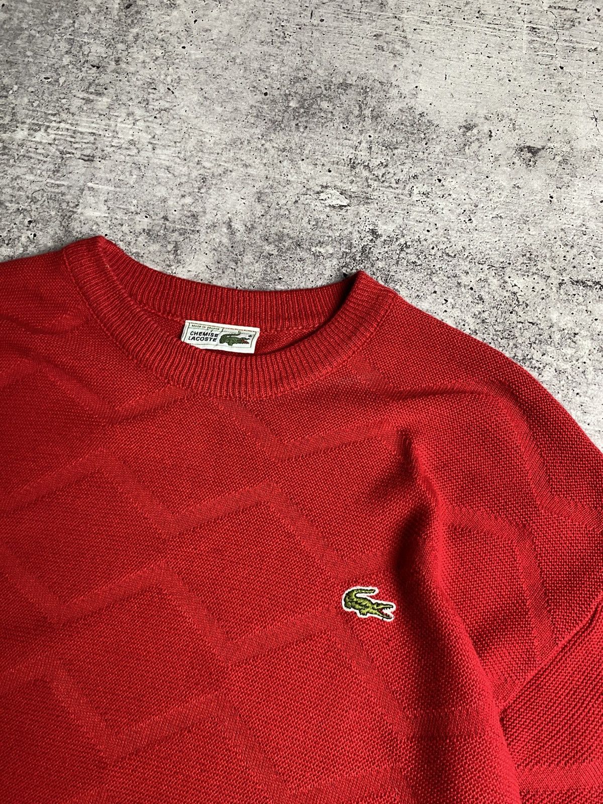 Lacoste Vintage Lacoste Knit Sweater Size US L / EU 52-54 / 3 - 7 Thumbnail
