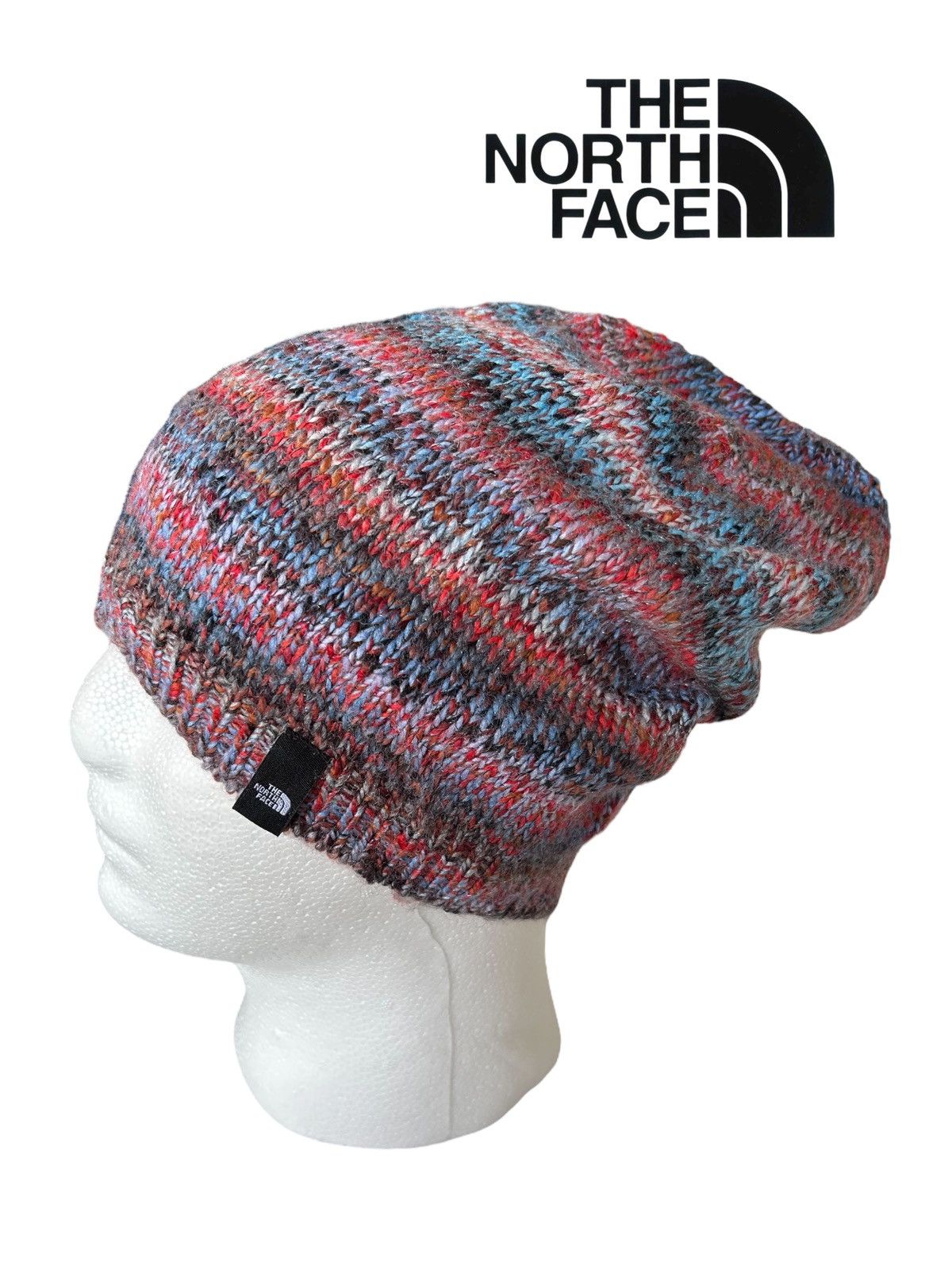 Japanese Brand × The North Face The North Face Multicolur knitted Made in Japan Beanie Hats Size ONE SIZE - 1 Thumbnail