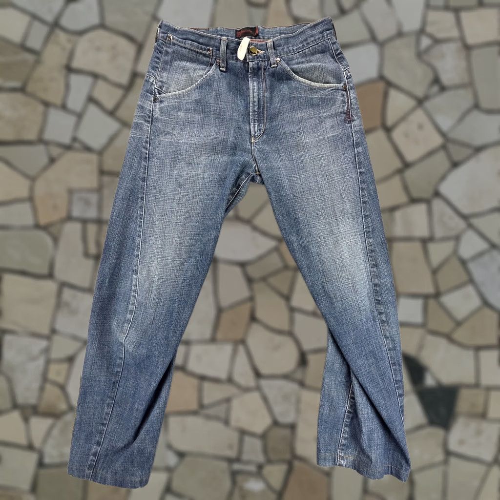 Levi's Levi'S Engineered Jeans Mens Blue Medium Wash Twisted Fits 29x28 Size US 29 - 1 Thumbnail